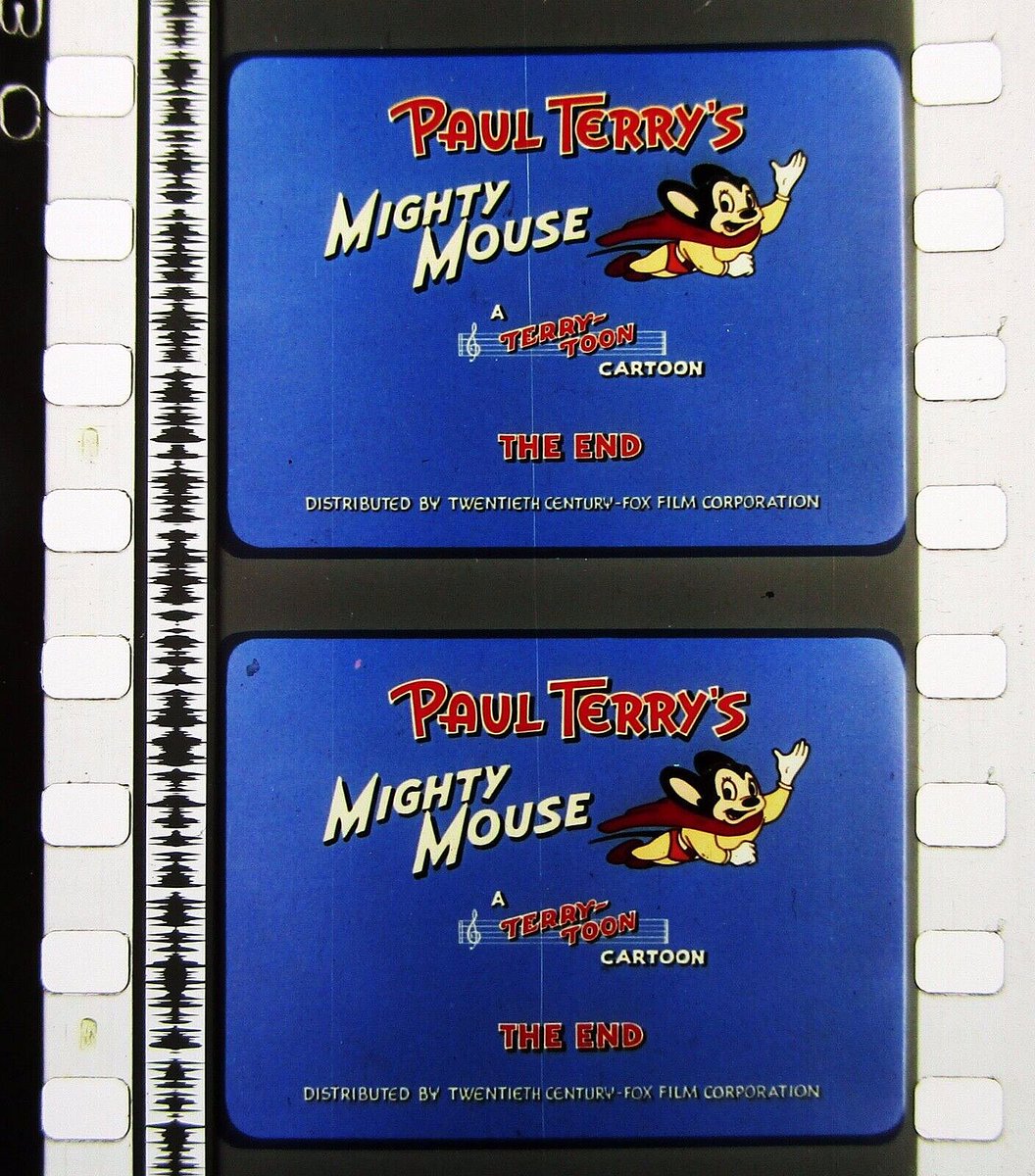 35mm Film: MIGHTY MOUSE CARTOON 