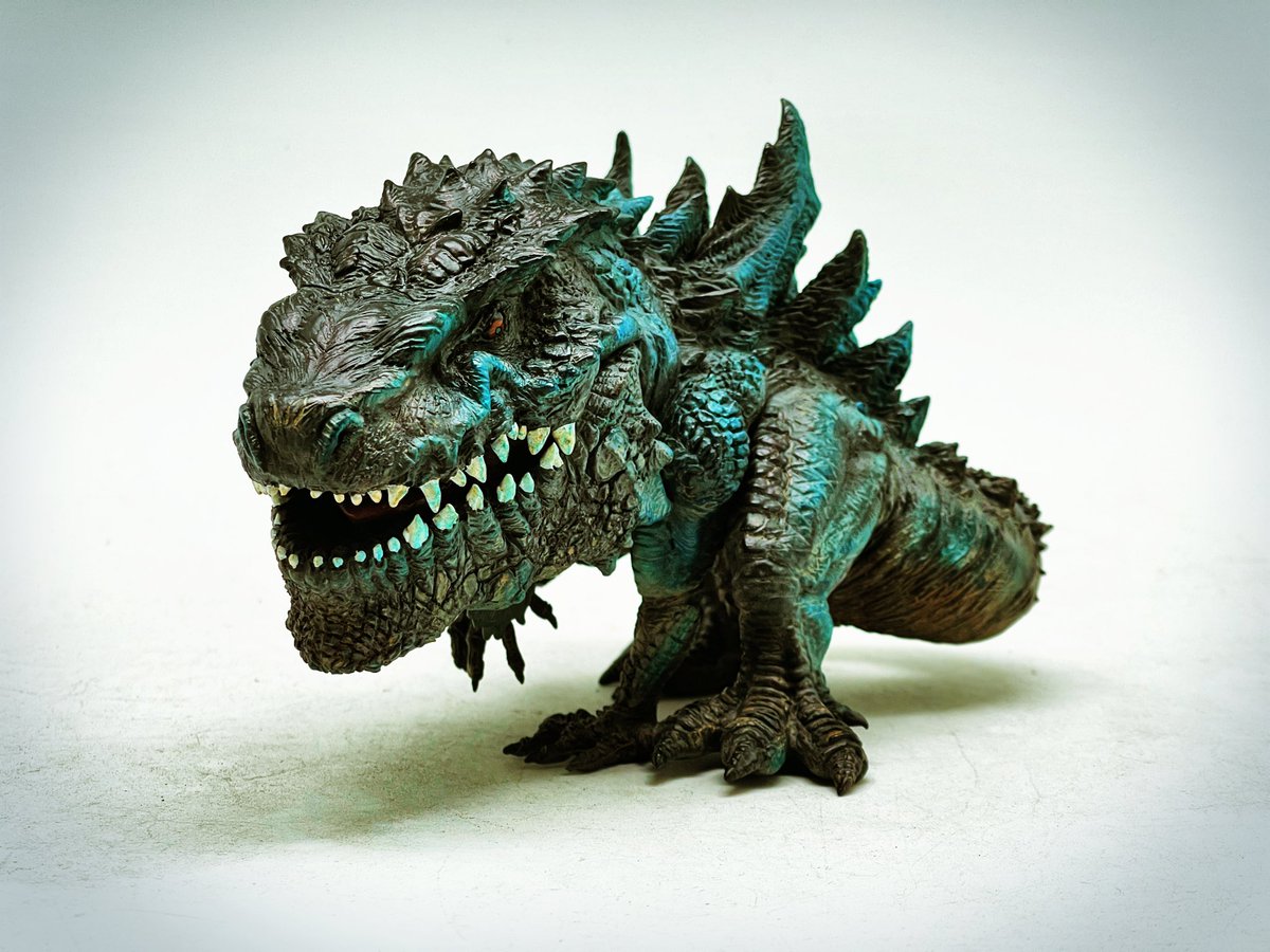 RT @v2ab29: デフォリアル マグロ…もとい ゴジラ1998 ナイトカラーVer