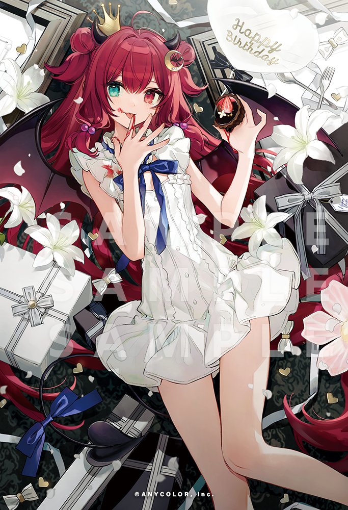 にじさんじ所属 夢月ロアちゃんのバースデーイラストを担当させて