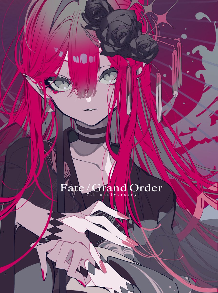 7周年記念概念礼装『英霊夢装：バーヴァン・シー』を描かせていただき