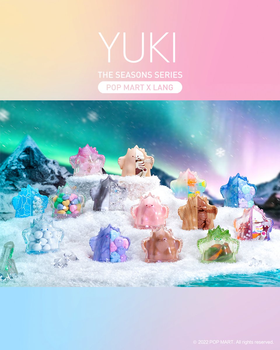🆕🌸🆕YUKI The Seasons シリーズ🆕🌸🆕 色とりどりの季節をYUKI（ユキ