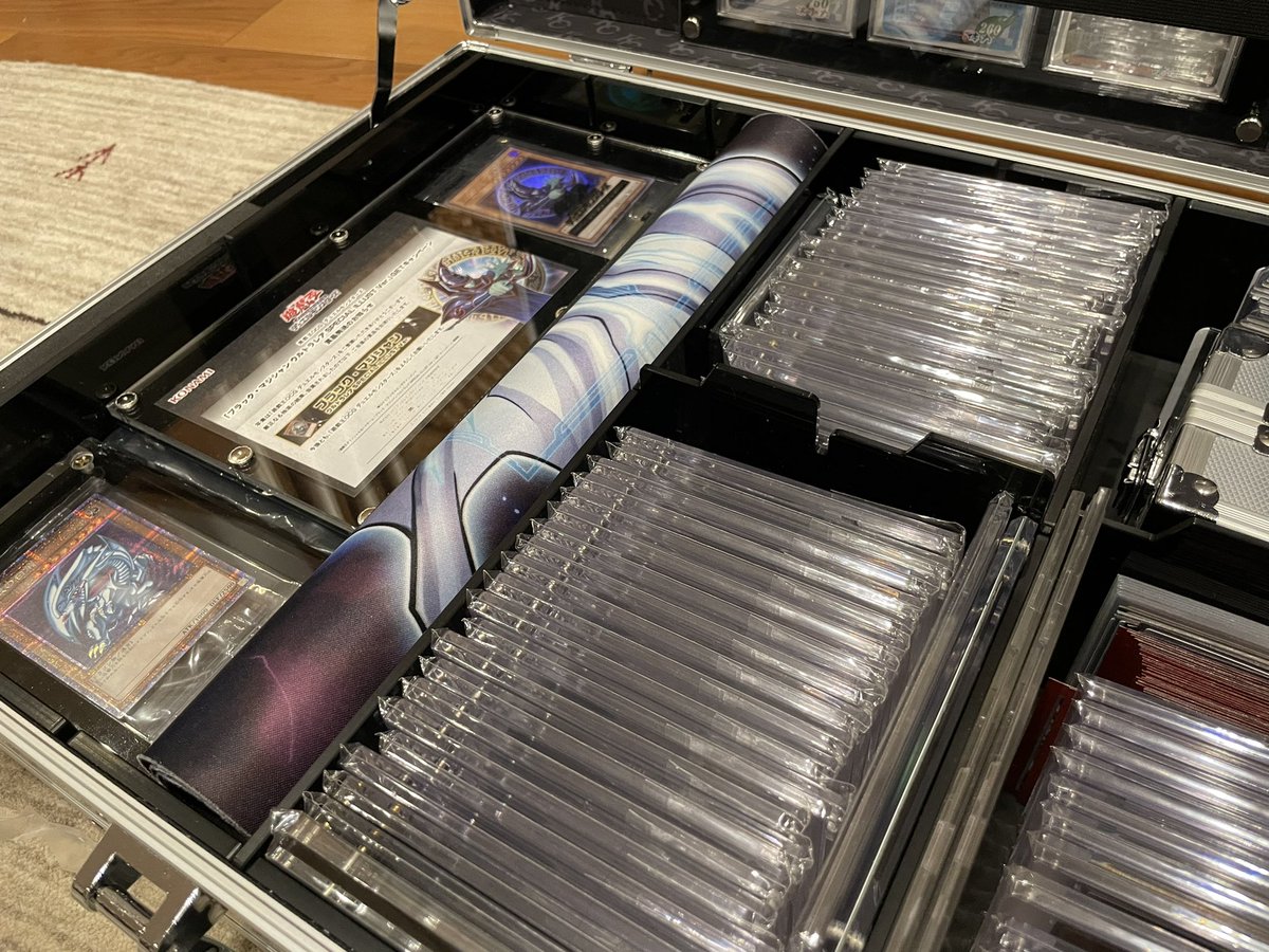 海馬セットのアタッシュケースに収納完了！！ ちょっと頭使いました