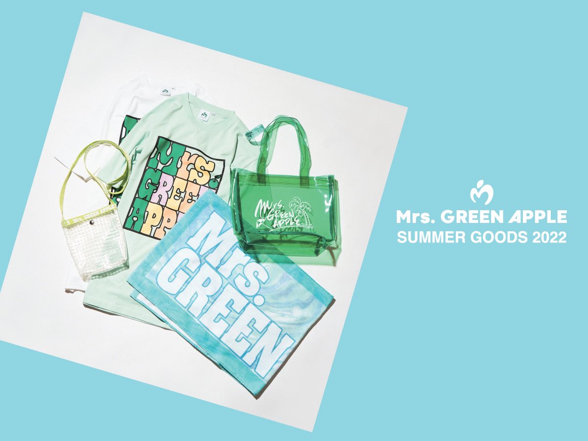 グッズ情報✨】 Mrs. GREEN APPLEが出演する ≪ROCK IN JAPAN FESTIVAL
