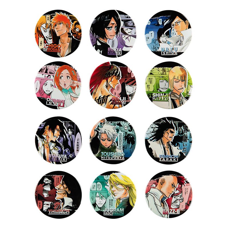 JFグッズ情報‼️》 【JAS】BLEACH コレクション缶バッジ