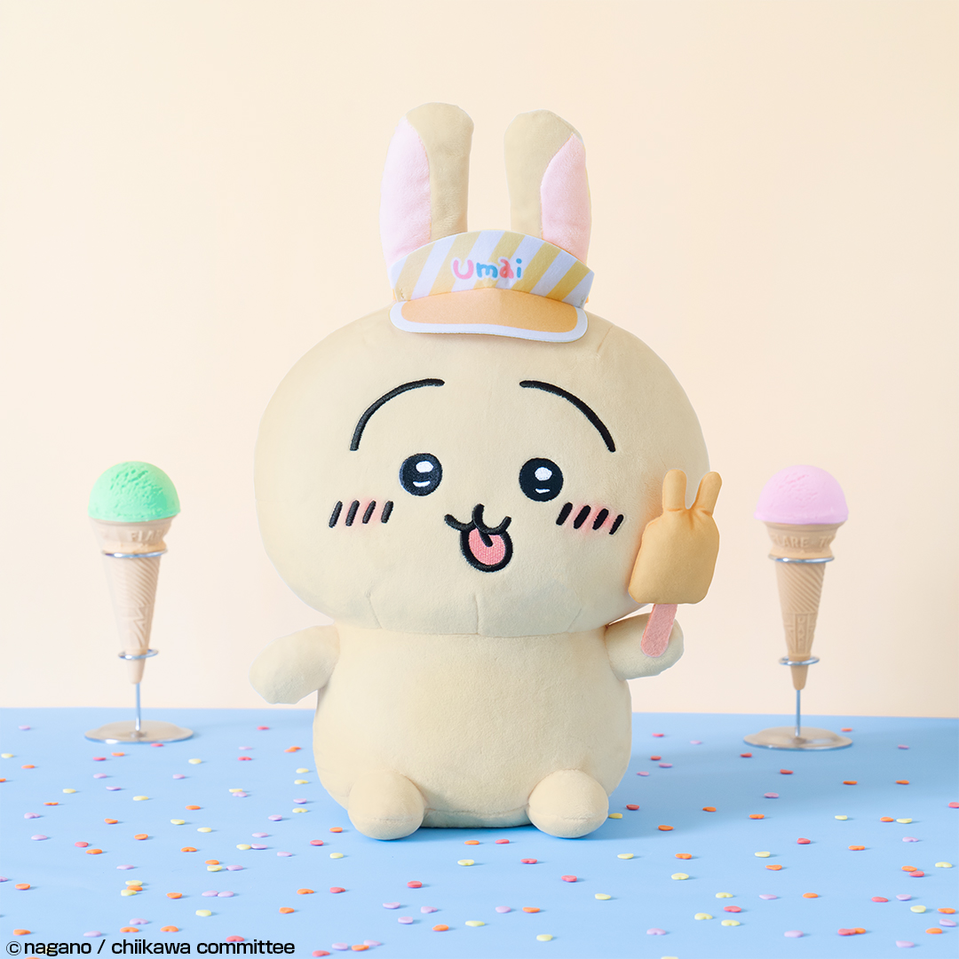 ⋱🍦C賞 うさぎ アイスクリームぬいぐるみ🍧⋰ アイスクリーム屋さんの