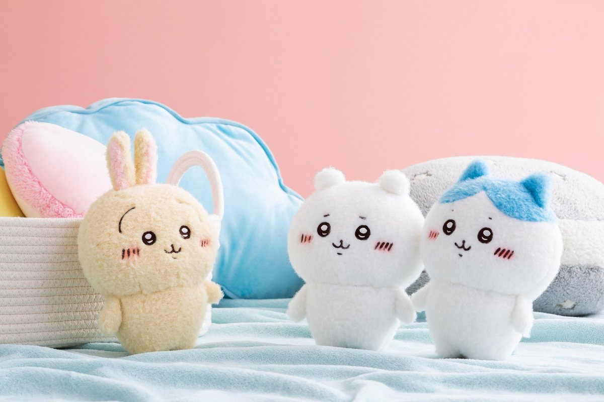 新商品／ 『ほわほわぬいぐるみS』 （立ちポーズちいかわ / 立ちポーズ