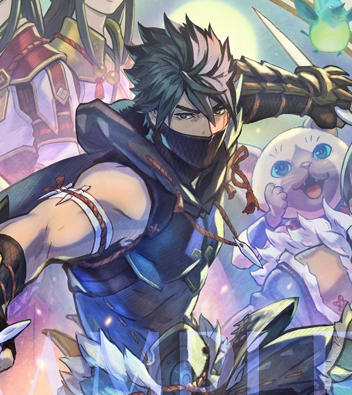 MHサンブレイク×『塗 和也』コラボ描き下ろし絵。 「ウツシ教官