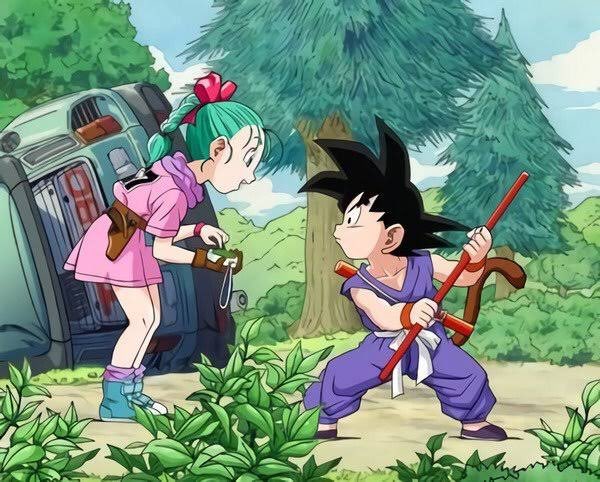 ドラゴンボール、今改めて見返すとブルマと悟空の出会いの「ここから