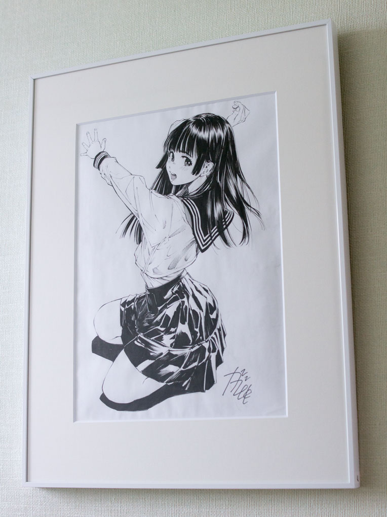 先週の事ですが、阪神梅田本店のガガイモ個展へ行ってきました。 黒髪