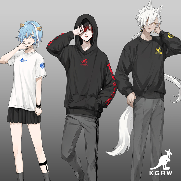 混血のカレコレさんとのコラボアイテムが本日17時より受注予約開始しま