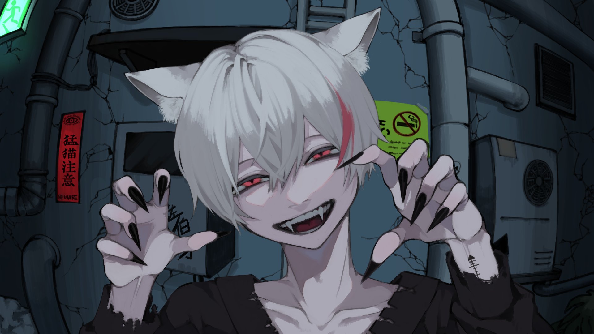 カ*レ様 キタニタツヤ 化け猫Tシャツ 2023年夏フェス限定 キタニタツヤ