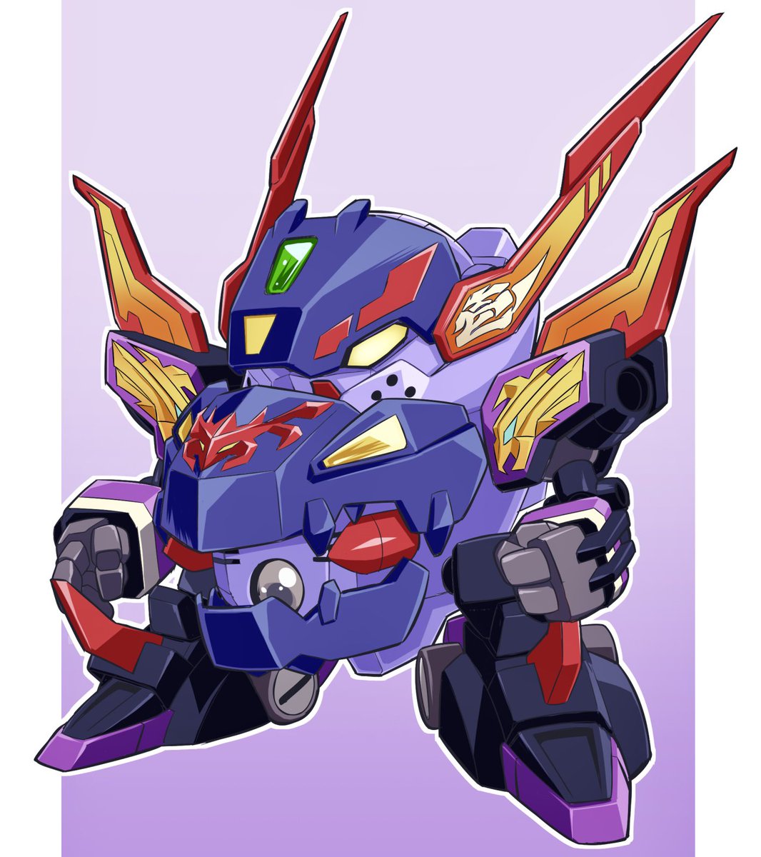 特定の世代の人には刺さる？ロボ Bビーダマン爆外伝の鋼蒼竜です。