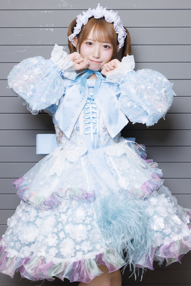 ✨🩵#音井結衣 新衣装解禁 🎀✨ ₊‧°𐐪𐑂 Collection衣装 𐐪𐑂