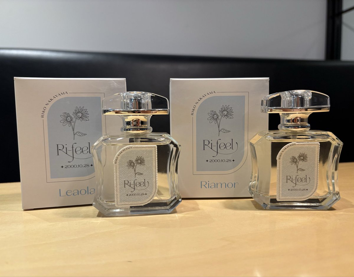 📢10/28（火）開催 「#中山莉子 の生誕祭。」 生誕グッズの香水の香り