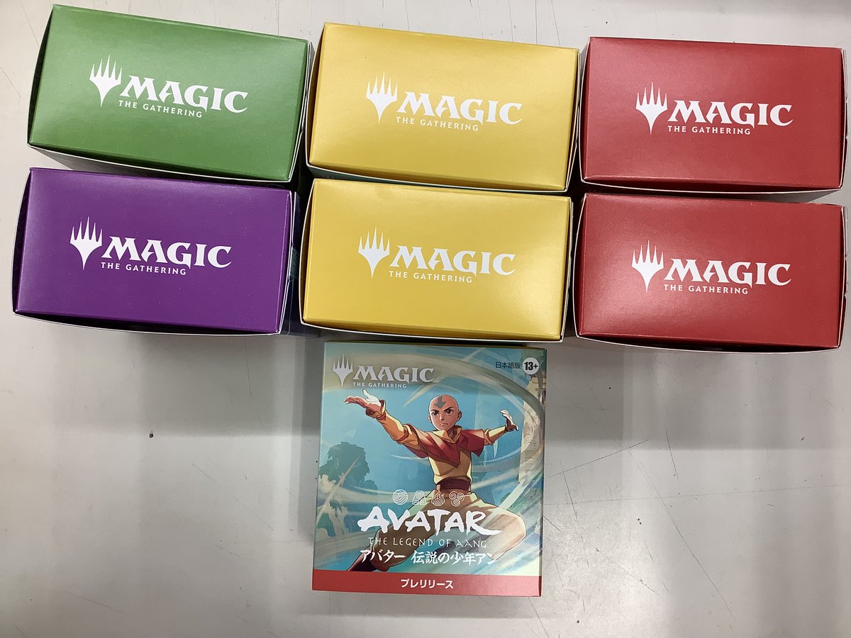MTG 伝説の少年アン プレリリースキット2種 FFスリーブ2種セット MTG