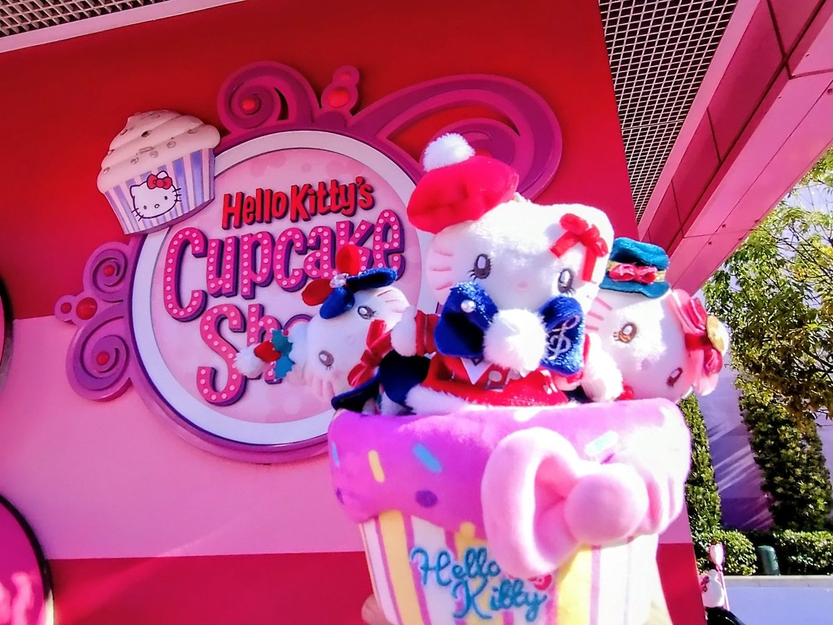 ✨🎀キティちゃん✨ カップケーキ🧁ぬいも購入🤗 そして🎀キティちゃん