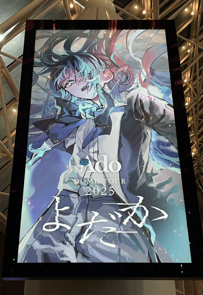 AdoちゃんのDOME TOUR 2025 『よだか』を見に行かせていただきました
