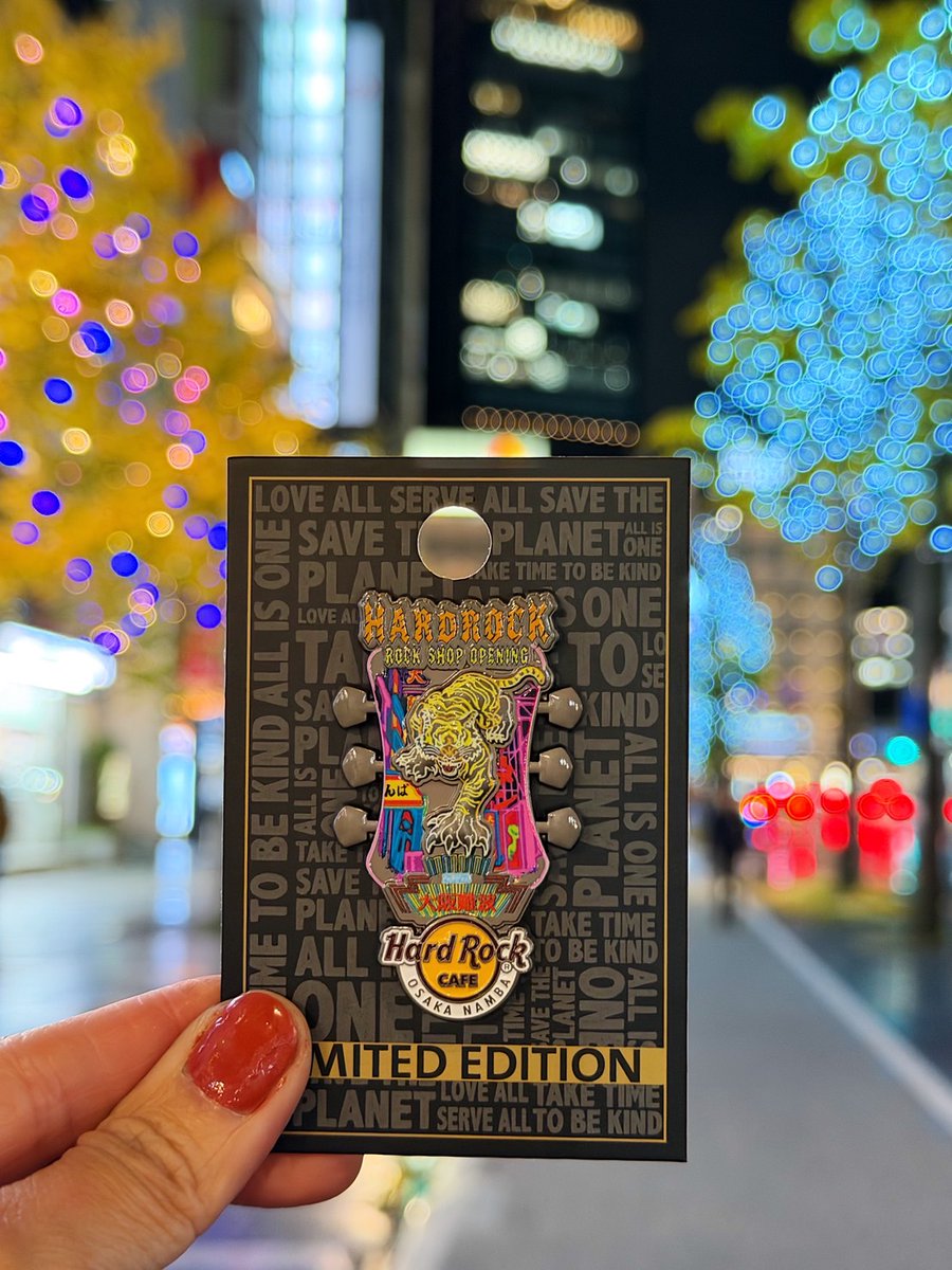 🎸HARD ROCK CAFE OSAKA NAMBA ROCK SHOP®🎸 オープンまであと3日