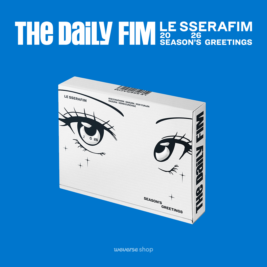 LE SSERAFIM 2026 SEASON'S GREETINGS」発売決定！11月25日(火)11:00