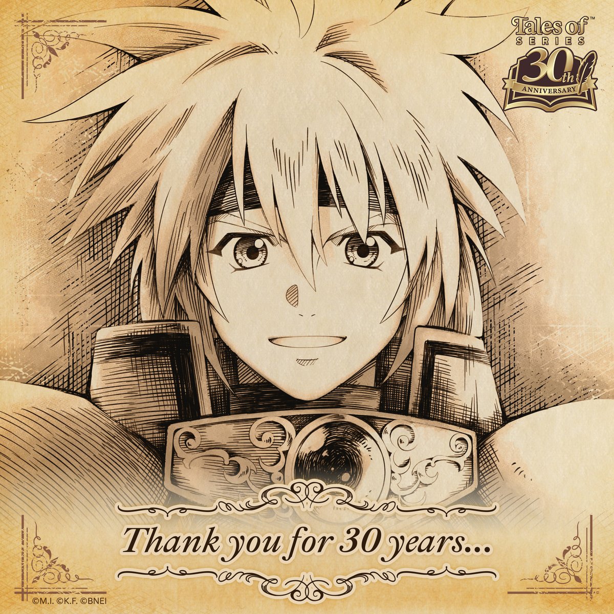 ◤『テイルズ オブ』シリーズ 30周年記念 ◢ ―あなたの世界を変えたの