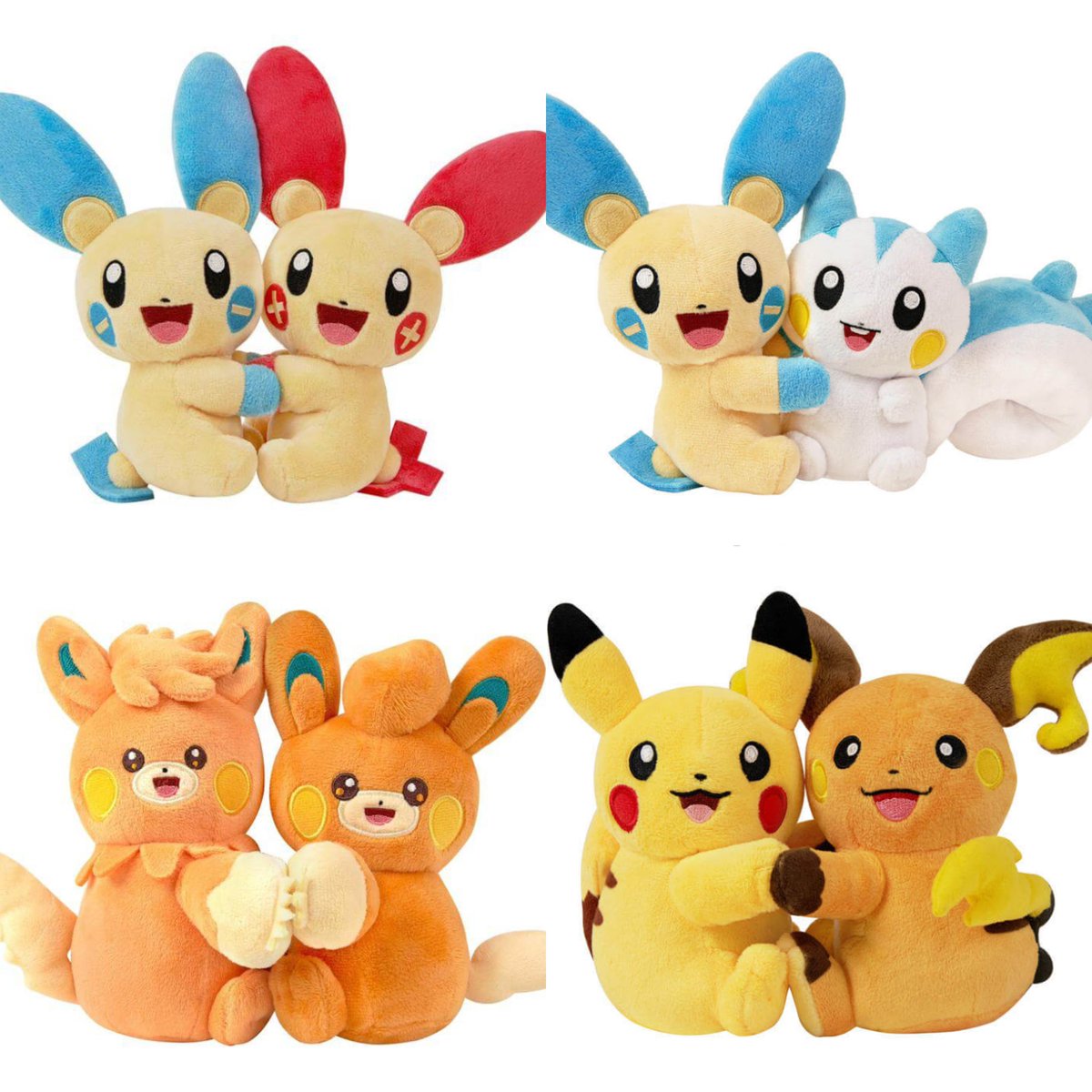 頬を擦るぬいぐるみカード展示ギフトボックス 海外ポケモングッズ