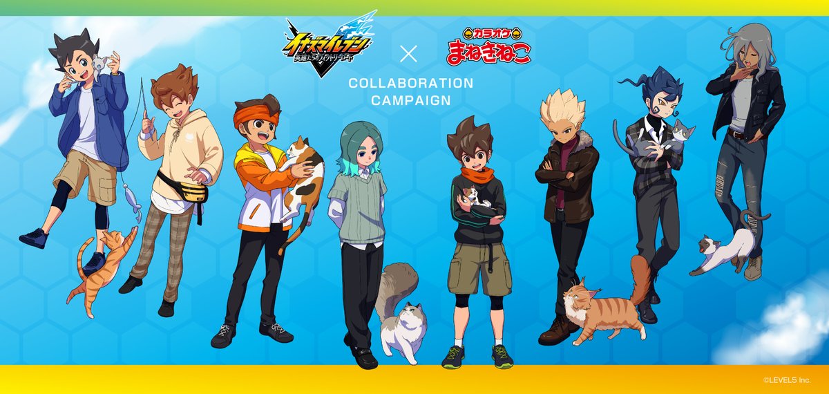 イナズマイレブン 英雄たちのヴィクトリーロード×#まねきねこ 2026年1