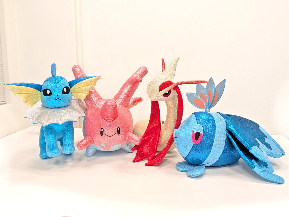 ポケモンセンターにキラキラ光輝く「キラリン☆グリッターぬいぐるみ