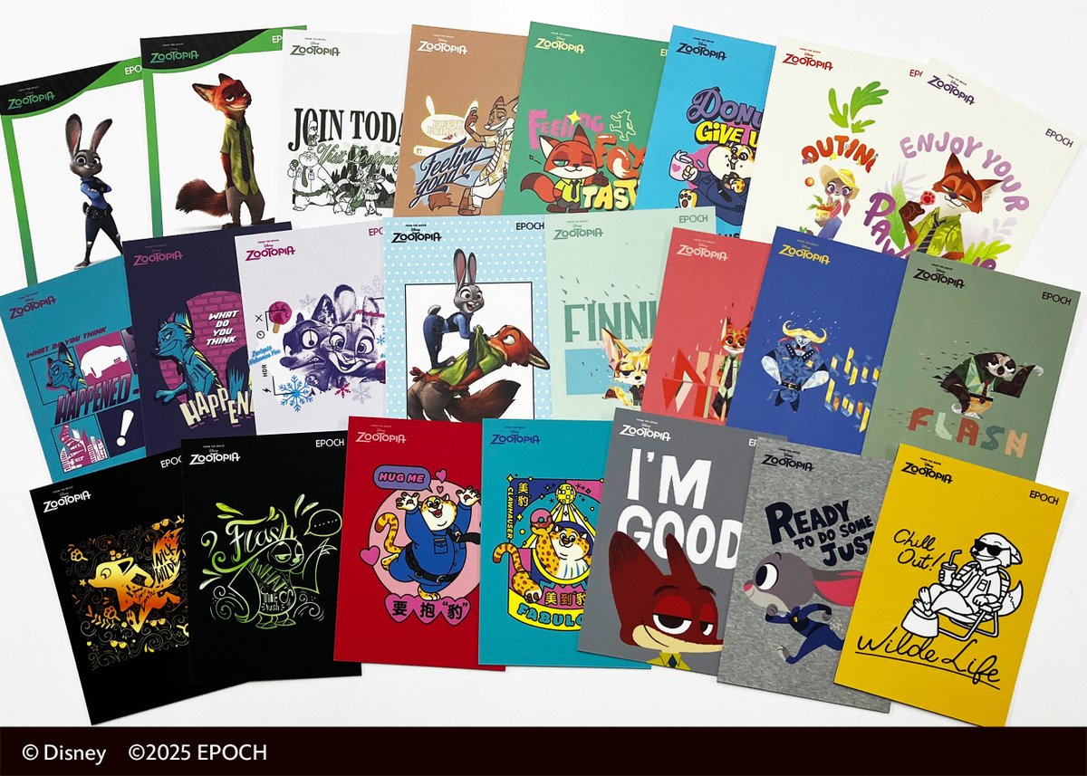 ✨本日12/5(金）発売✨／ 2025 EPOCH Collection Cards <ZOOTOPIA