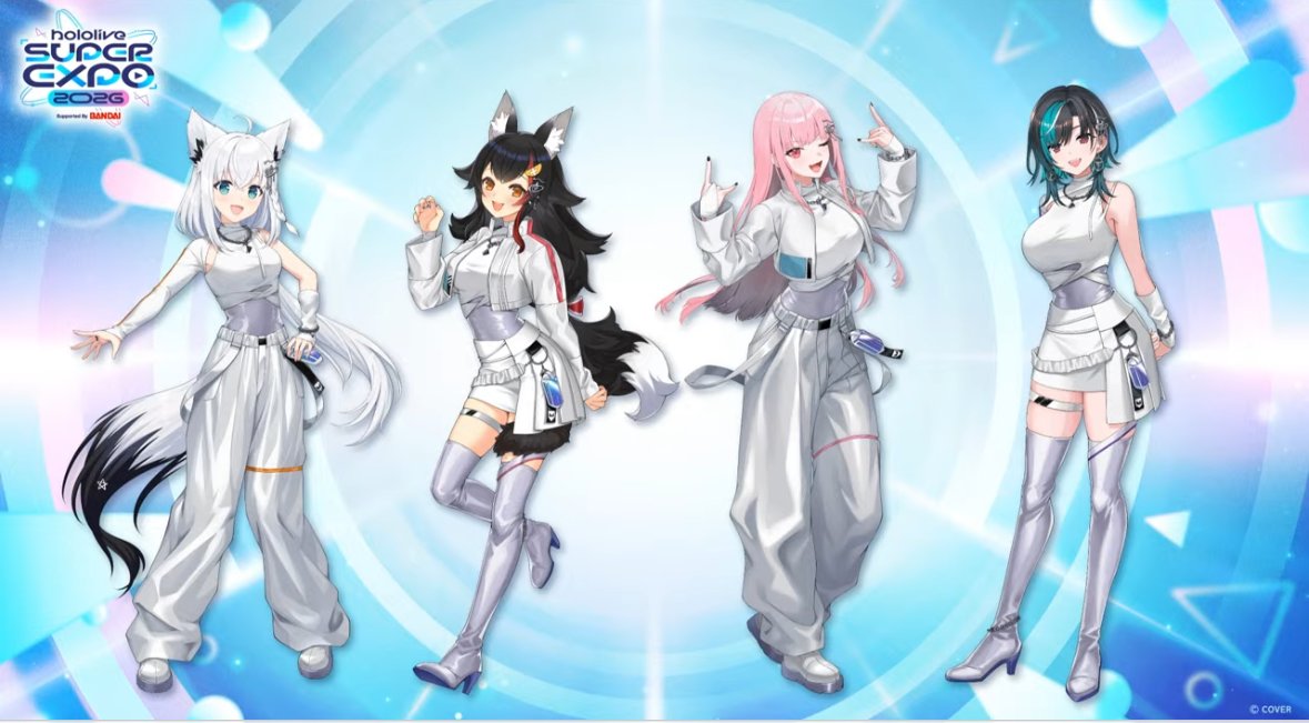 ✨新グッズ情報／ #hololivefesEXPO26 今年のテーマは「タイムワープ