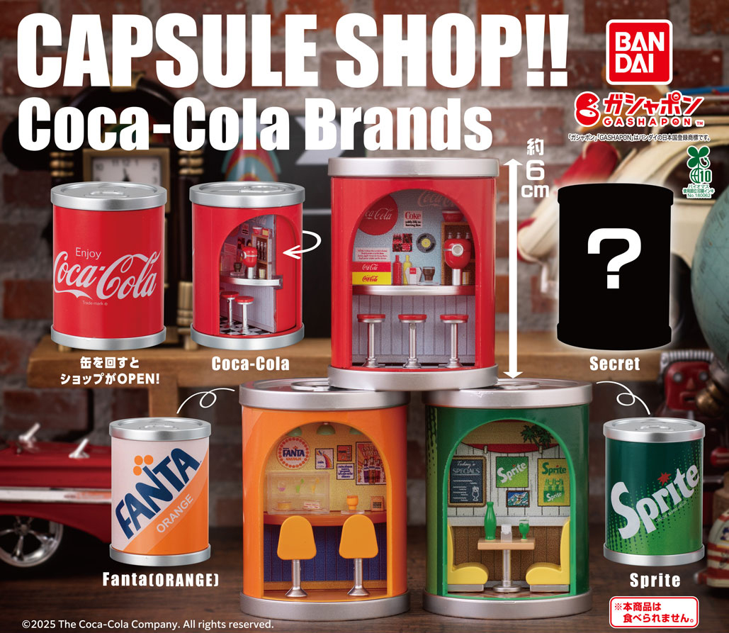 商品情報】 ／ CAPSULE SHOP!! Coca-Cola Brands （税込500円