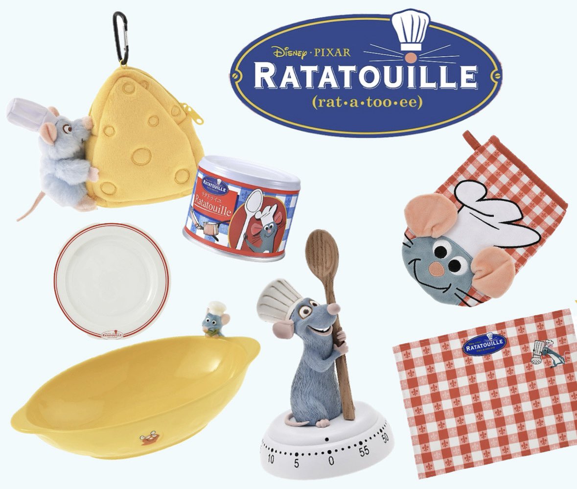 ディズニーストア】 『レミーのおいしいレストラン』の世界観が