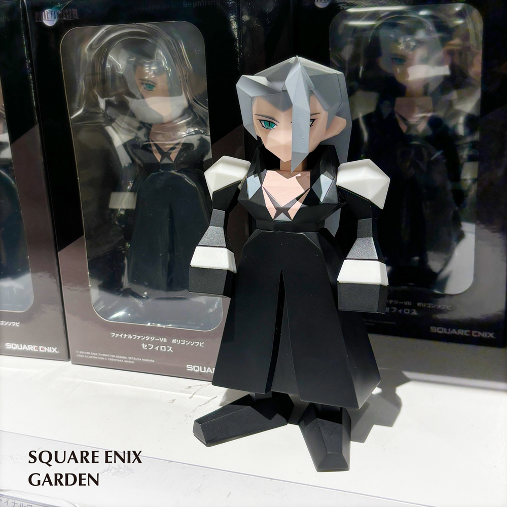 ファイナルファンタジーVII ポリゴンソフビ セフィロス】 スクウェア