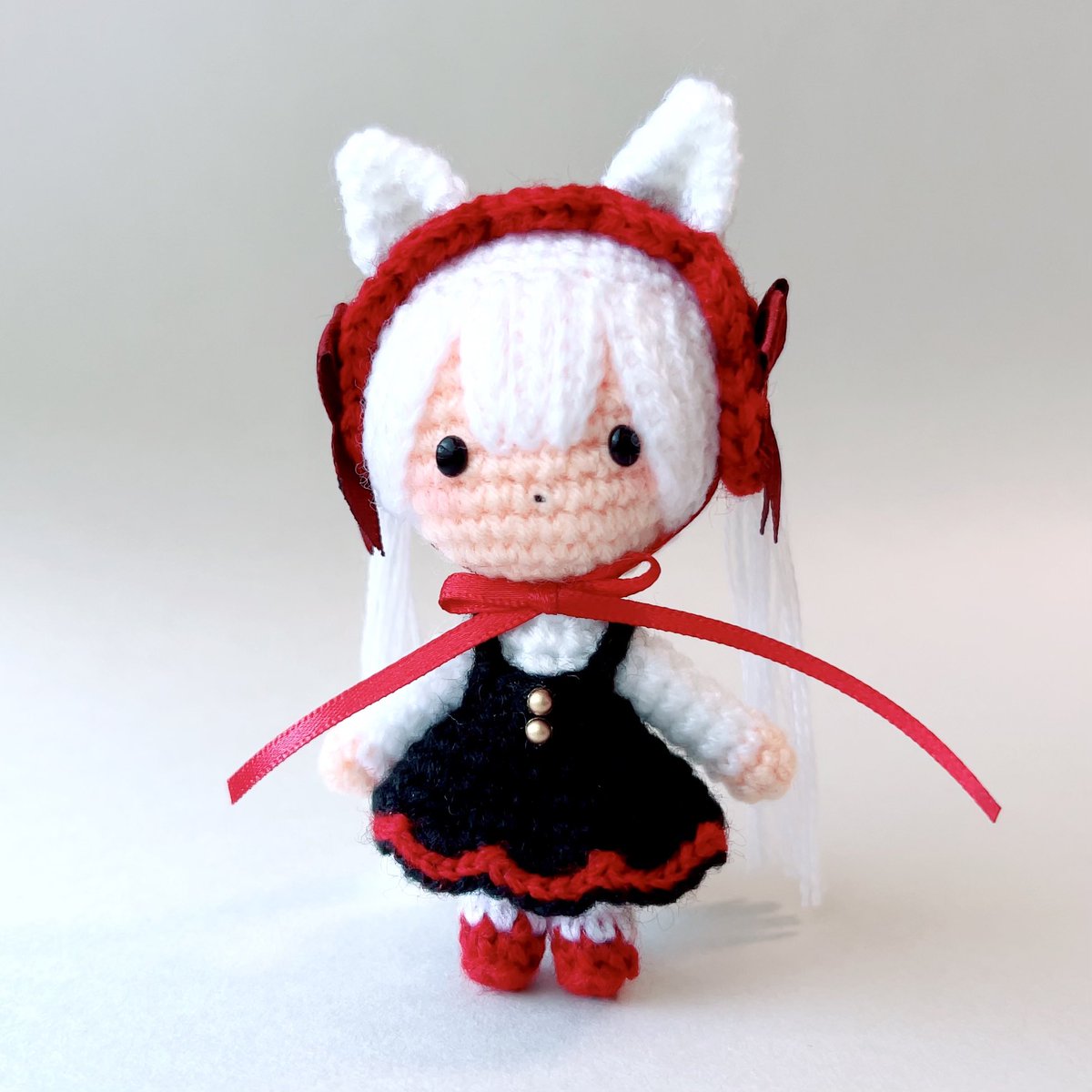 初午きつね展でお迎えされたまめしろこちゃんは海を超えて🇺🇸に旅立っ