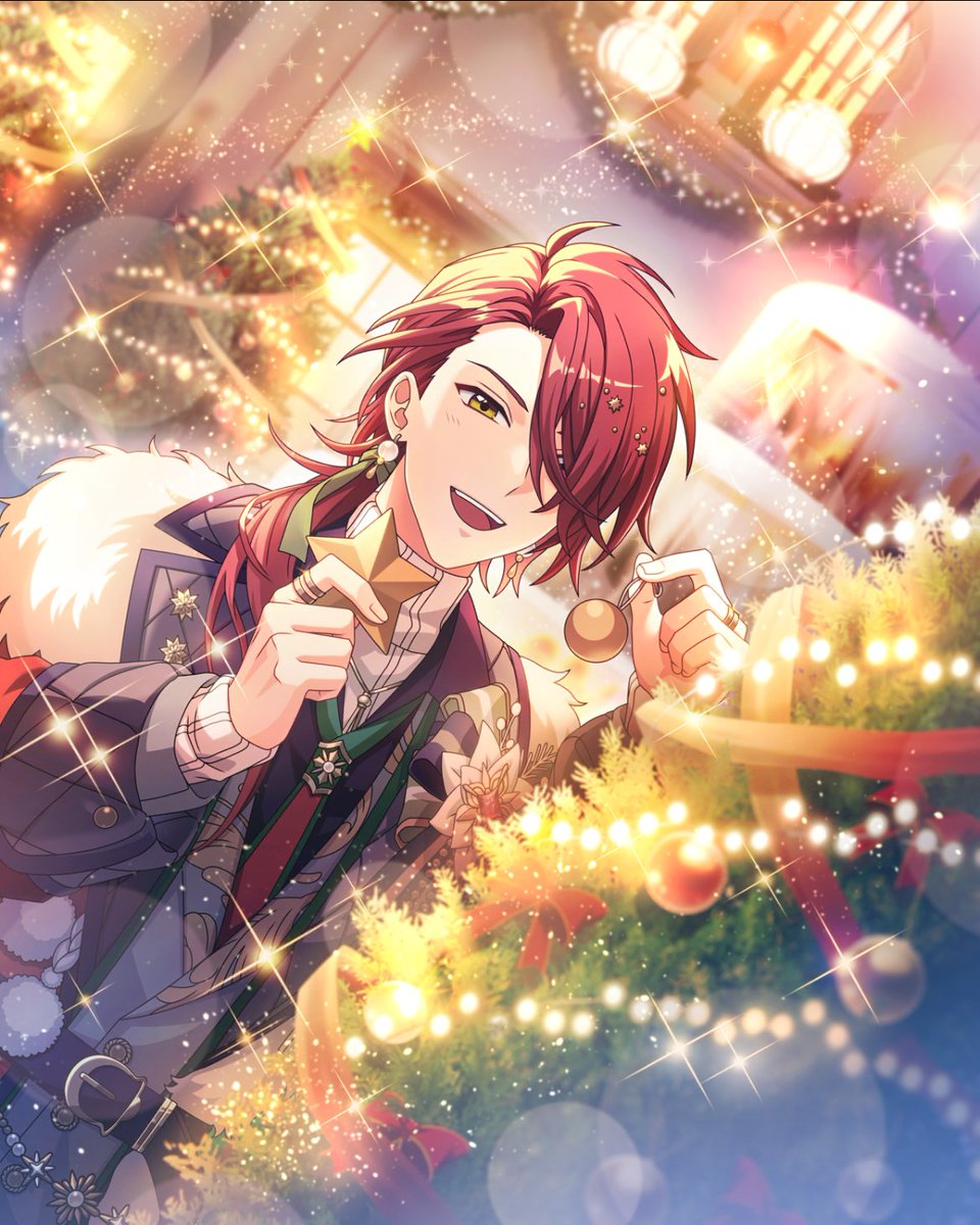 フルカードイラスト 《魔法舎のクリスマスソワレ》SSR 【賑やかな日を