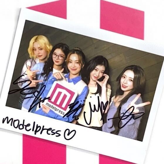 ITZYサイン入りチェキを1名様に🎁 ＼ 1️⃣モデルプレスX
