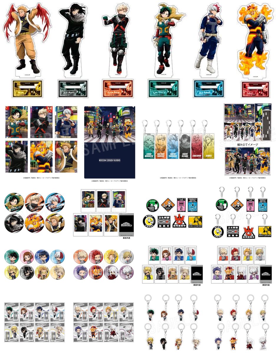 僕のヒーローアカデミア × 東急グループ 【 ポップアップショップ