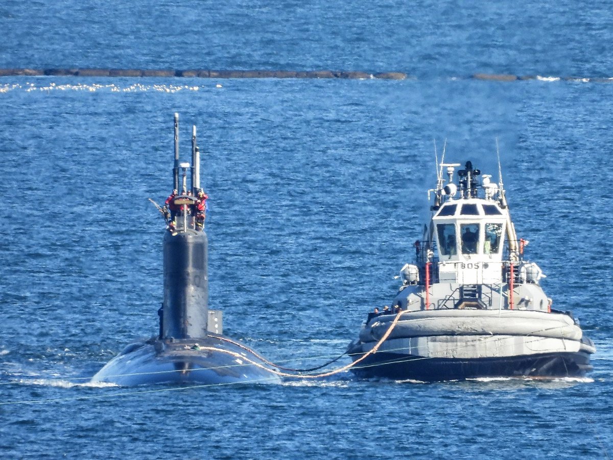 🇺🇸米海軍ｼｰｳﾙﾌ級攻撃型原子力潜水艦「ｼｰｳﾙﾌ (USS Seawolf, SSN-21