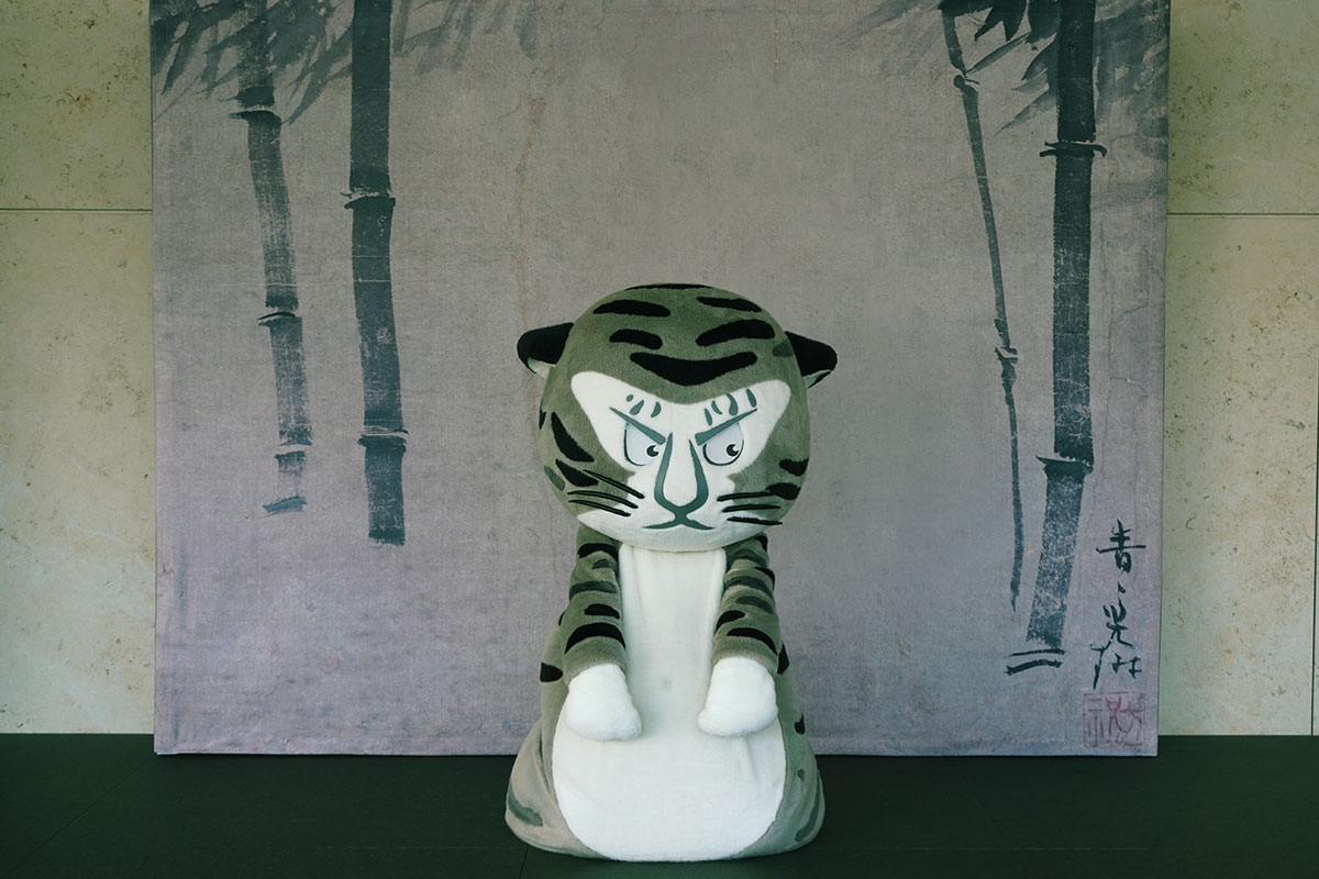 トラりん登場】 12月28日（日）、2025年最終開館日にトラりんが登場し