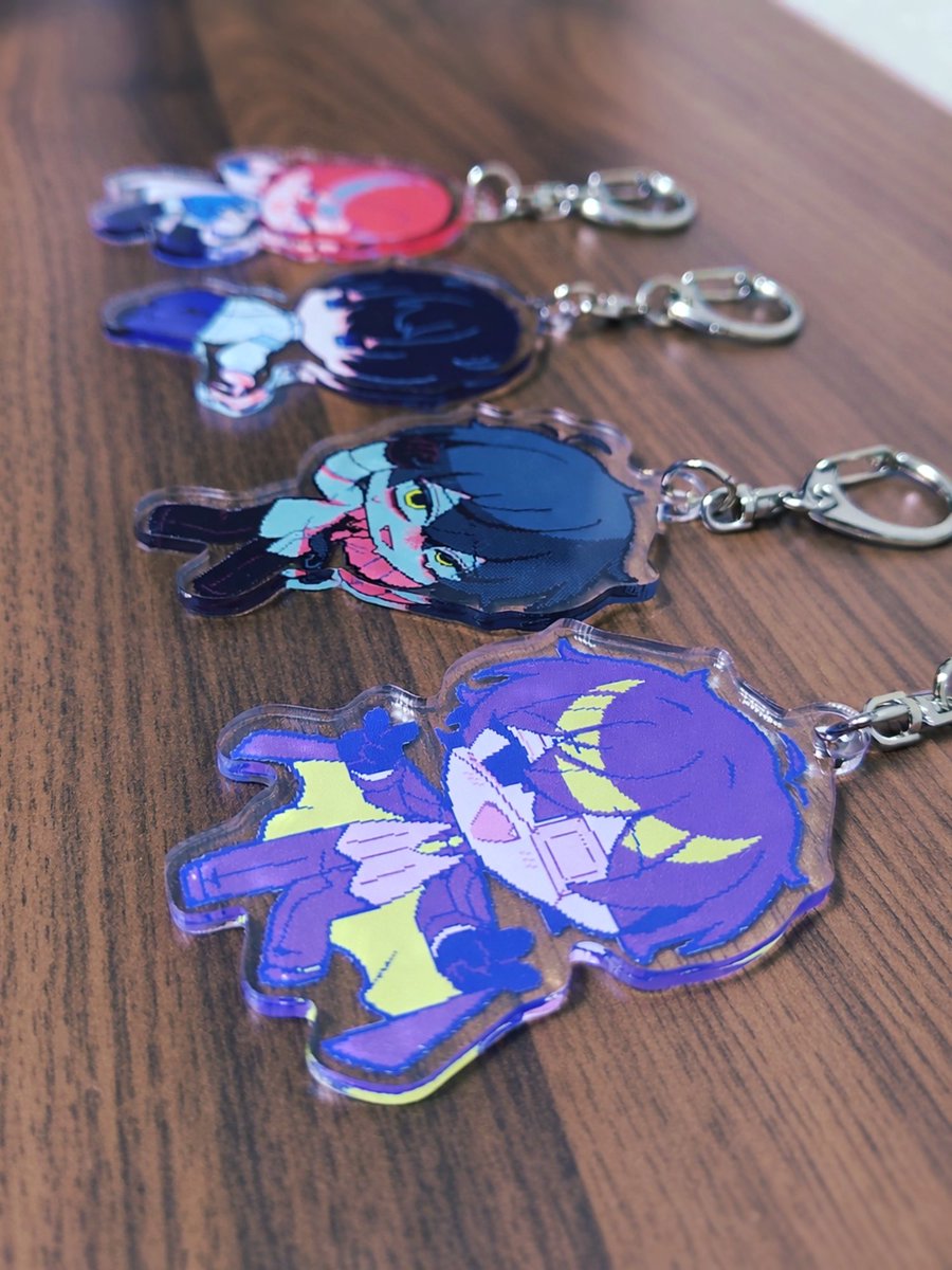 氷点下30度の絶望ウェブポン 」グッズ紹介 ❄C賞 アクリルキーホルダー