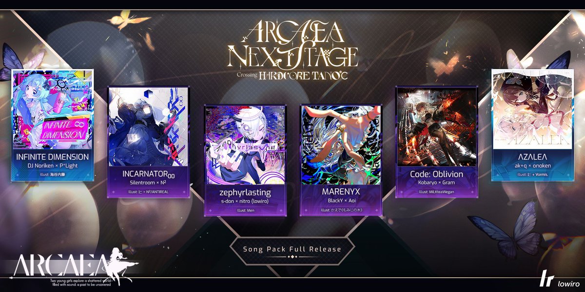 the Arcaea Next Stage pack will be available for everyone to