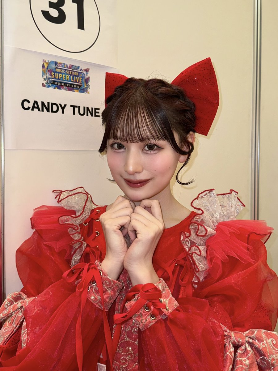 MステSUPERLIVE トップバッター ありがとうございました🩰♡ 20時台に