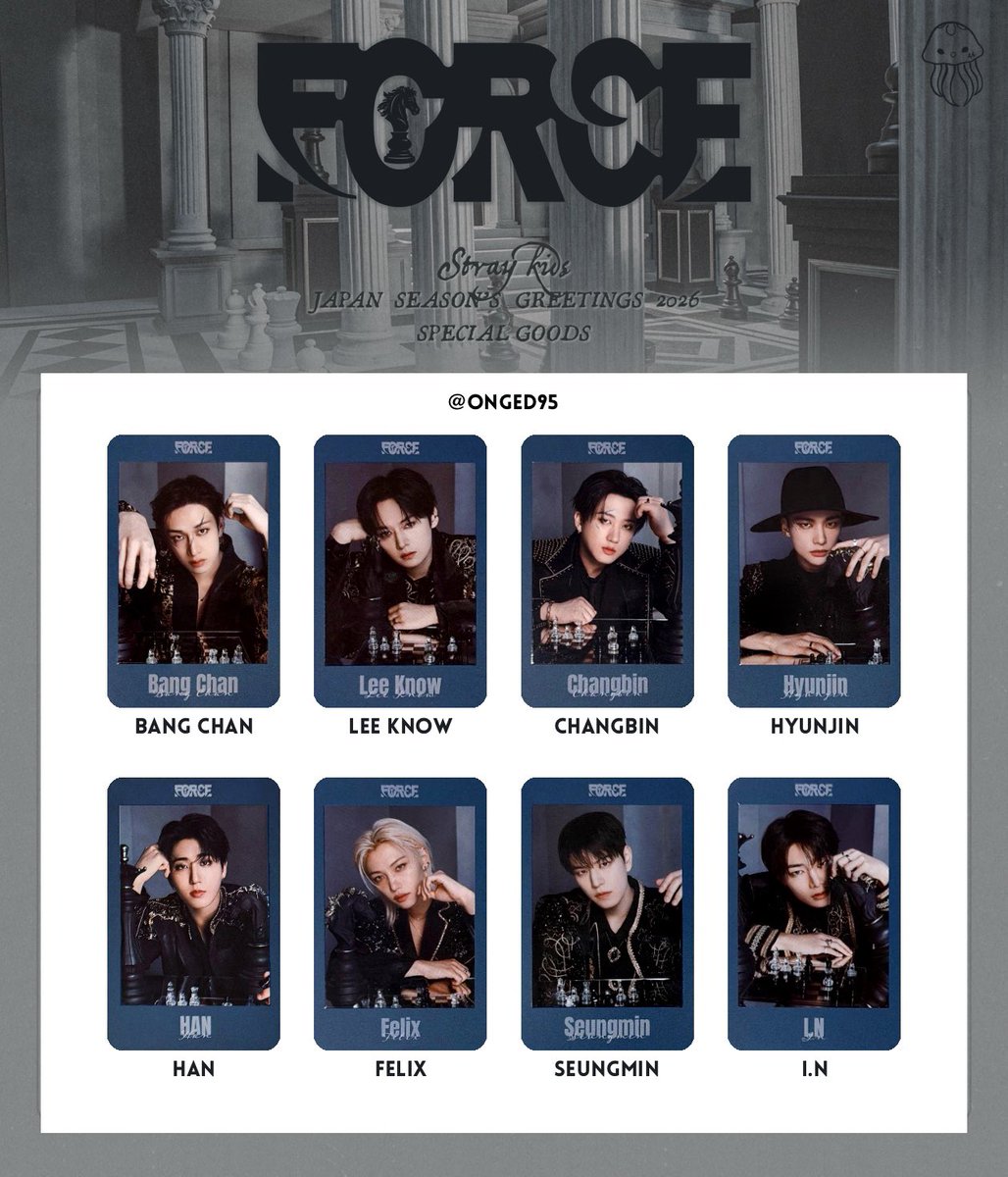 Stray Kids シーグリ Force 2026 ユニット トレカ Stray Kids JAPAN SEASON'S GREETINGS 2026 “FORCE” [FC version
