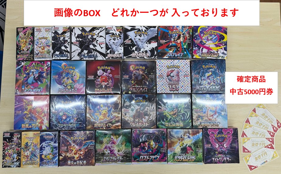 ポケモンカードゲーム 2026年福袋 11000円販売開始！ くじを引いて出た