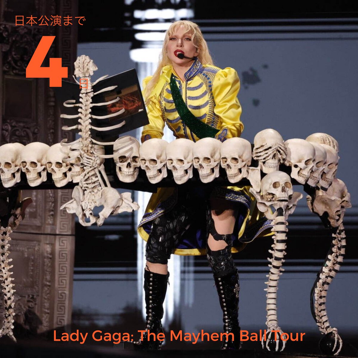 🔥来日公演まであと 4️⃣日 🔥／／ いよいよ迫る日本公演