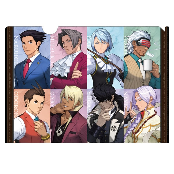 ONLINE】 【再入荷】 逆転裁判456 王泥喜セレクション クリアファイル