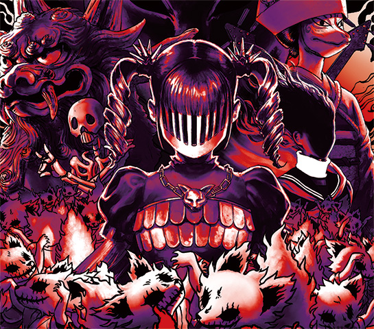 BABYMETALの新グッズデザインしました！狐様に祀らせて頂いたキャラが