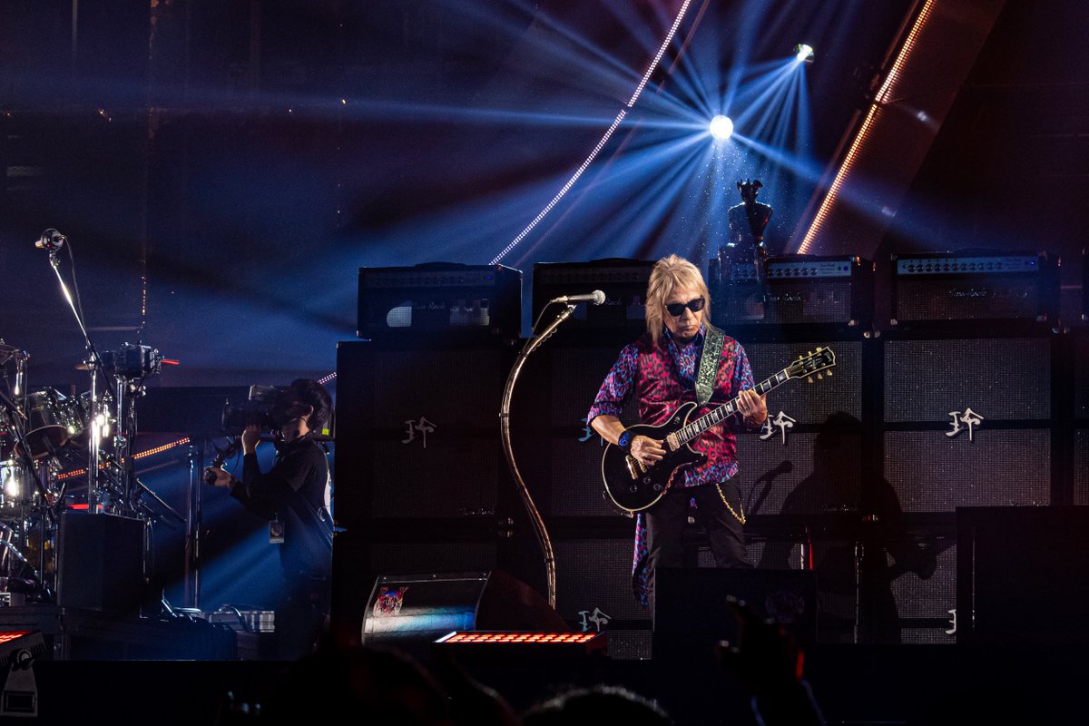 機材レポート】B'zの松本孝弘、＜LIVE-GYM 2025 -FYOP-＞東京ドーム