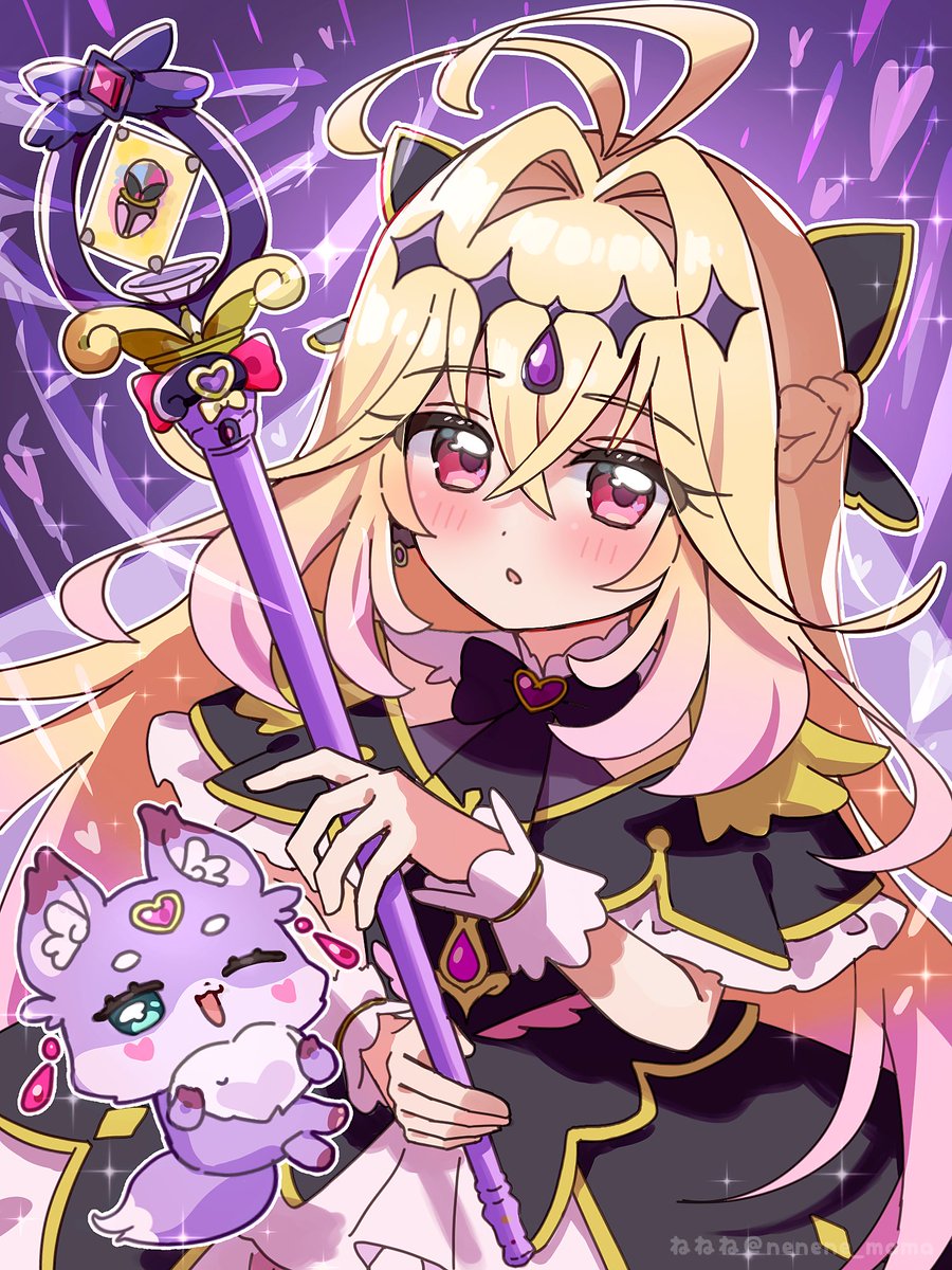 名探偵プリキュア 🖤キュアアルカナ・シャドウ🖤 #precure #たんプリ