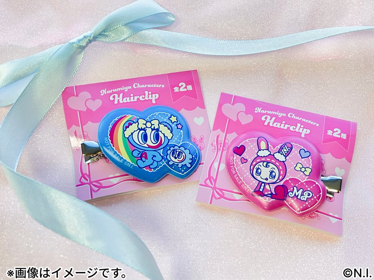🩷#マツココナルミヤ 🩵 「ぷにぷに前髪クリップ（ランダム全2種）」の