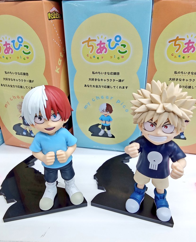 プライズ情報】 #僕のヒーローアカデミア から轟焦凍と爆豪勝己がちあ